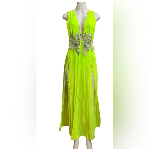 SHEIN Other - SHEIN Neon Green One Piece Swimsuit